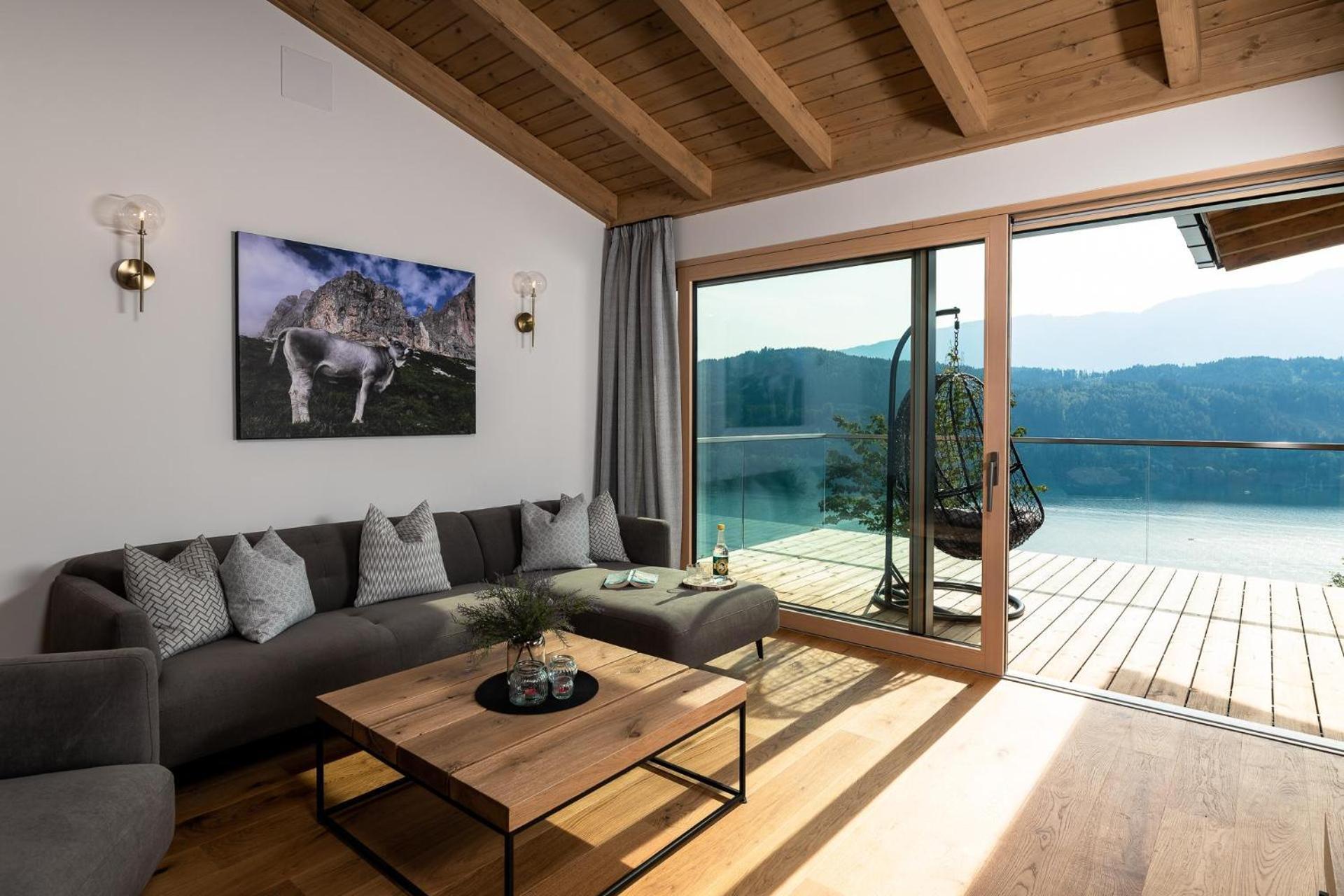 Chalet Seeblick Милщат Екстериор снимка