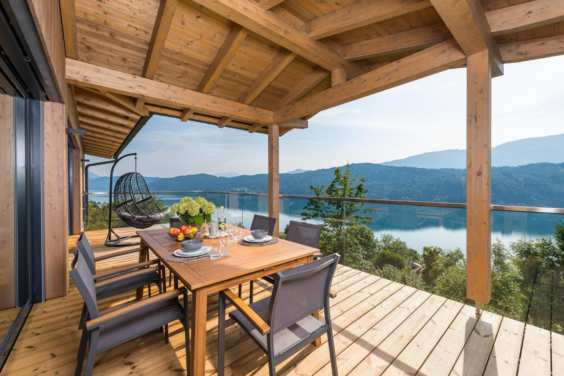 Chalet Seeblick Милщат Екстериор снимка