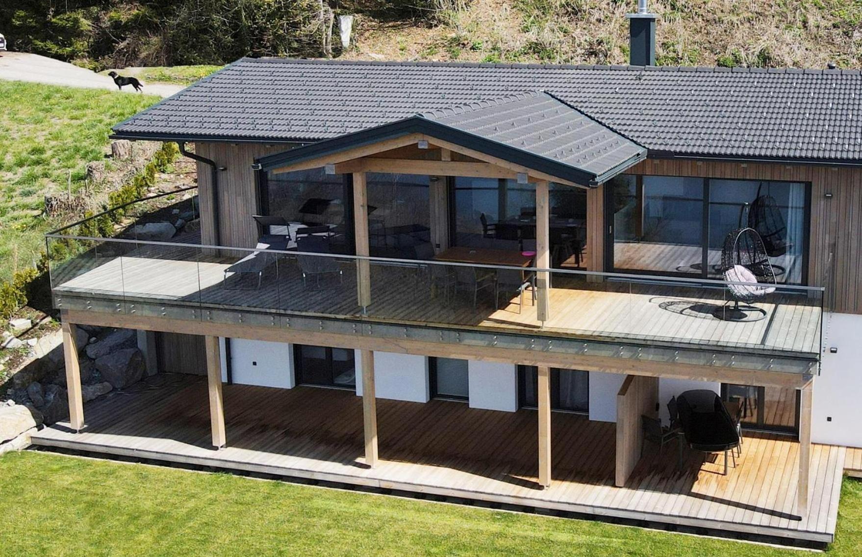 Chalet Seeblick Милщат Екстериор снимка