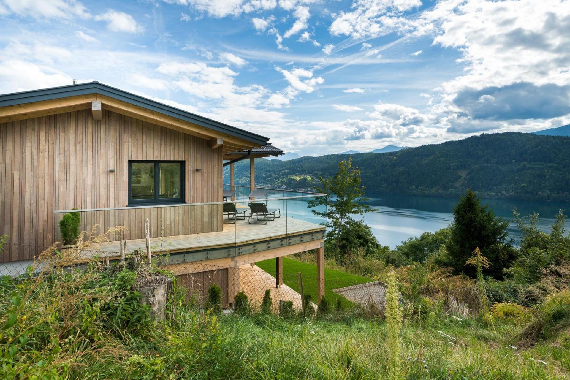 Chalet Seeblick Милщат Екстериор снимка