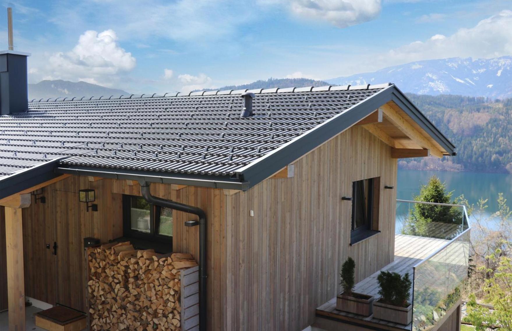 Chalet Seeblick Милщат Екстериор снимка